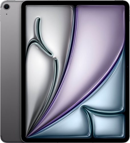 Apple - 13-inch iPad Air M3 chip Built for Apple Intelligence Wi-Fi + Cellular 512GB - Space Gray (Unlocked)