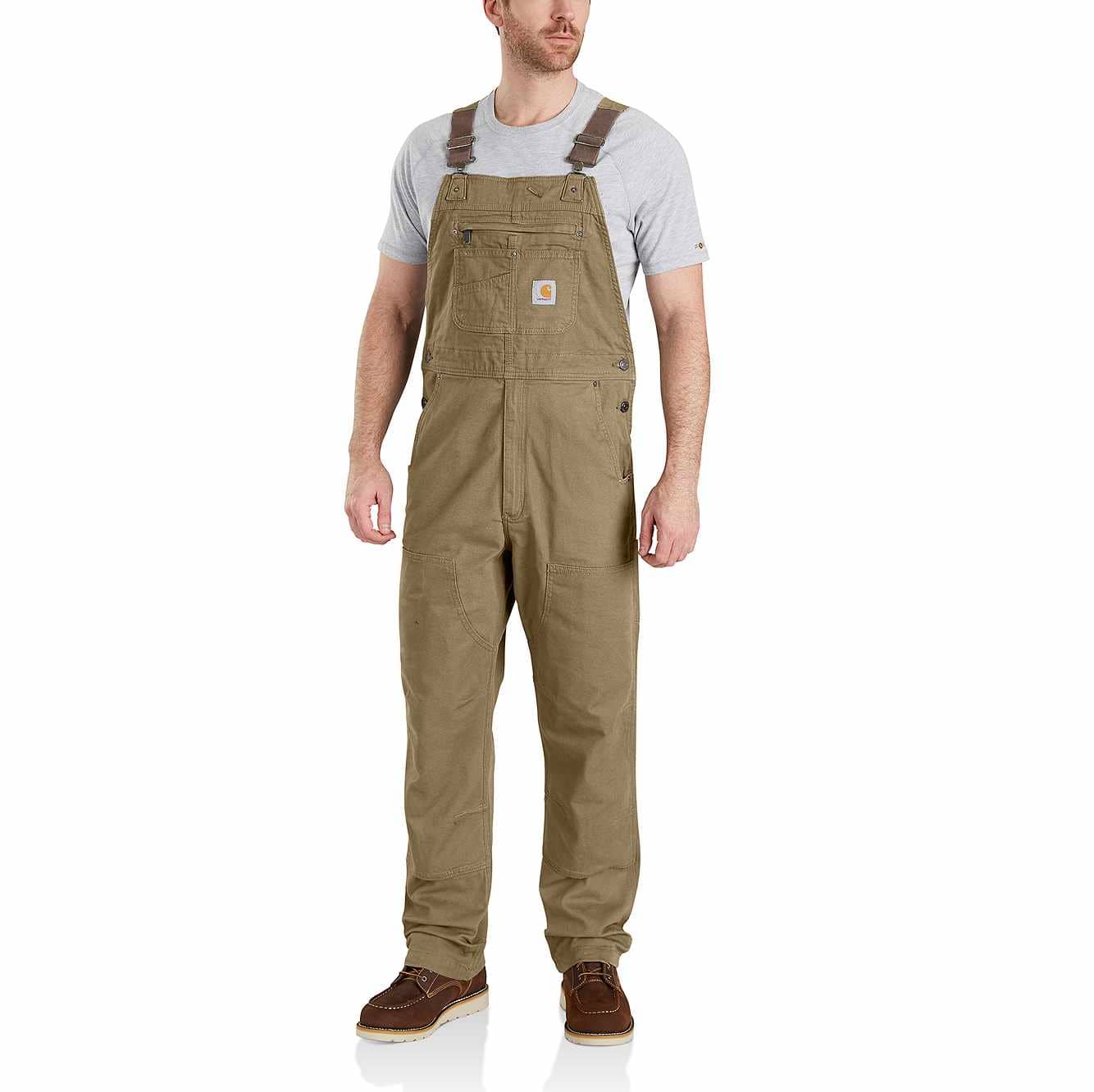 Carhartt Men's Rigby Bib Overall | Dark Khaki | 38W 34L