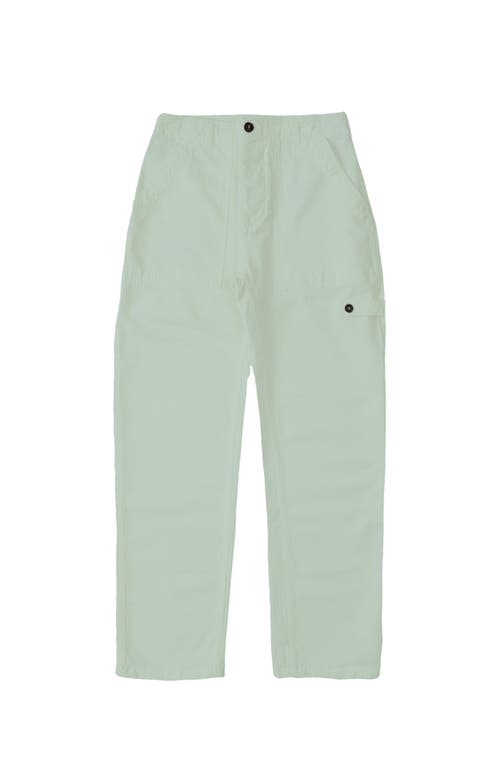 Fortela Vietnam Inspired Fatigue Trousers in Aqua Green at Nordstrom, Size 29 32 Eu