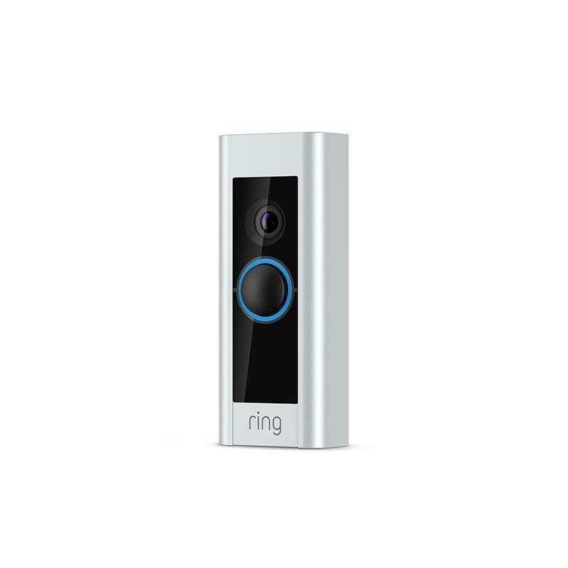 Ring Wired Doorbell Plus (Video Doorbell Pro) (Certified Refurbished) in Satin Nickel
