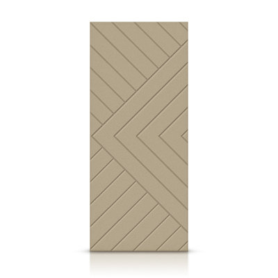 Standard Door - Calhome Paneled Manufactured Wood Hollow Standard Door 36.0 W x 1.38 D in whiteManufactured Wood in Unfinished | 36" x 96"