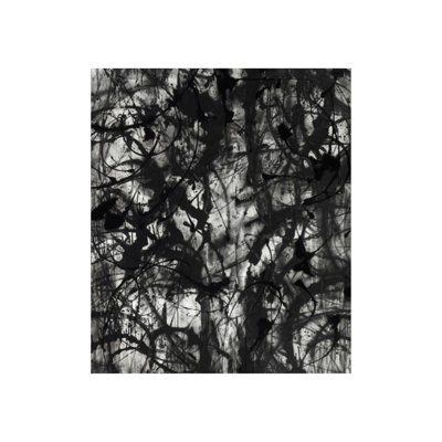 Chelsea Art Studio Erratic by Paul Ngo - Wrapped Canvas Graphic Art Print 63.0 H x 54.0 W x 1.5 D in white/black/brownCanvas, in Coat