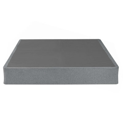 Twin XL Foam Mattress - Ebern Designs 9 In. Foldable Metal Box Spring Foundation Bed Base, Modern Bedroom Furniture | Extra-long Wayfair